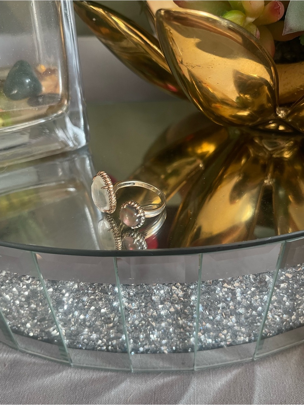 Two stone ring - Picture 7 of 10